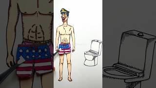 How colonel Gman become Gman toilet | Captain Gman #stopmotion #skibiditoilet screenshot 4