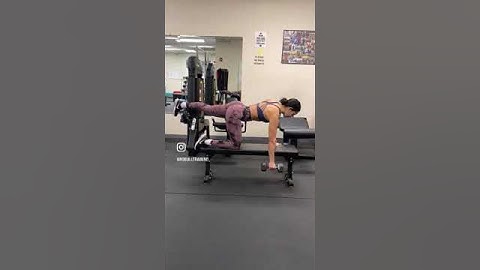 1 Arm 1 Leg Contra-Lateral DB Row 🙌🏻