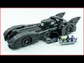 Lego 76139 batman 1989 batmobile speed build for collectors  brick builder