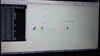 Play T-Rex game with Keras using convolutional neural network screenshot 3