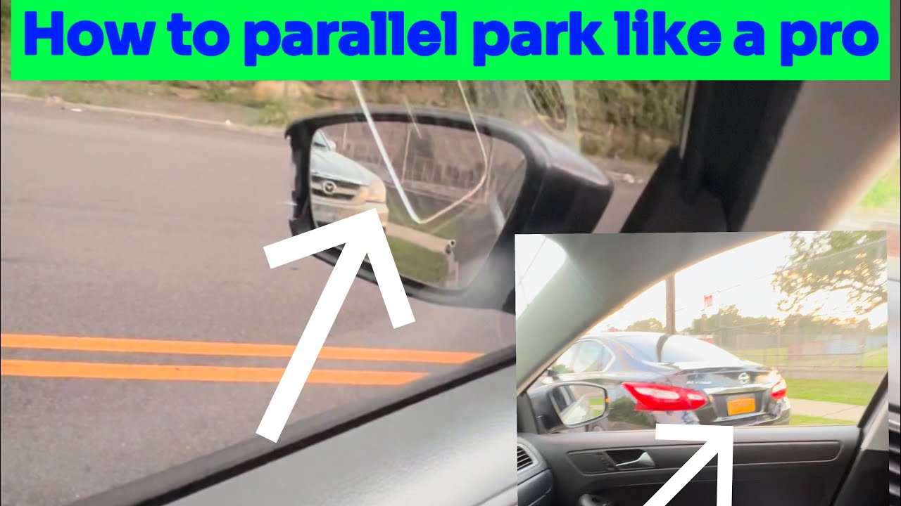 How to parallel park without a backup camera #parking #parallelparking ...