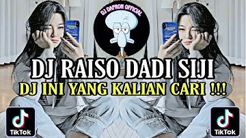 DJ RAISO DADI SIJI | AKU TETEP SAYANG KOWE SOUND -EPAM ESTETOD  VIRAL TIK TOK TERBARU 2023 !