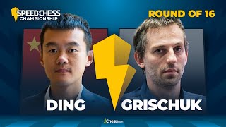 Ding vs. Grischuk | World Number TWO v. World Blitz CHAMPION In 2022 Speed Chess Championship!