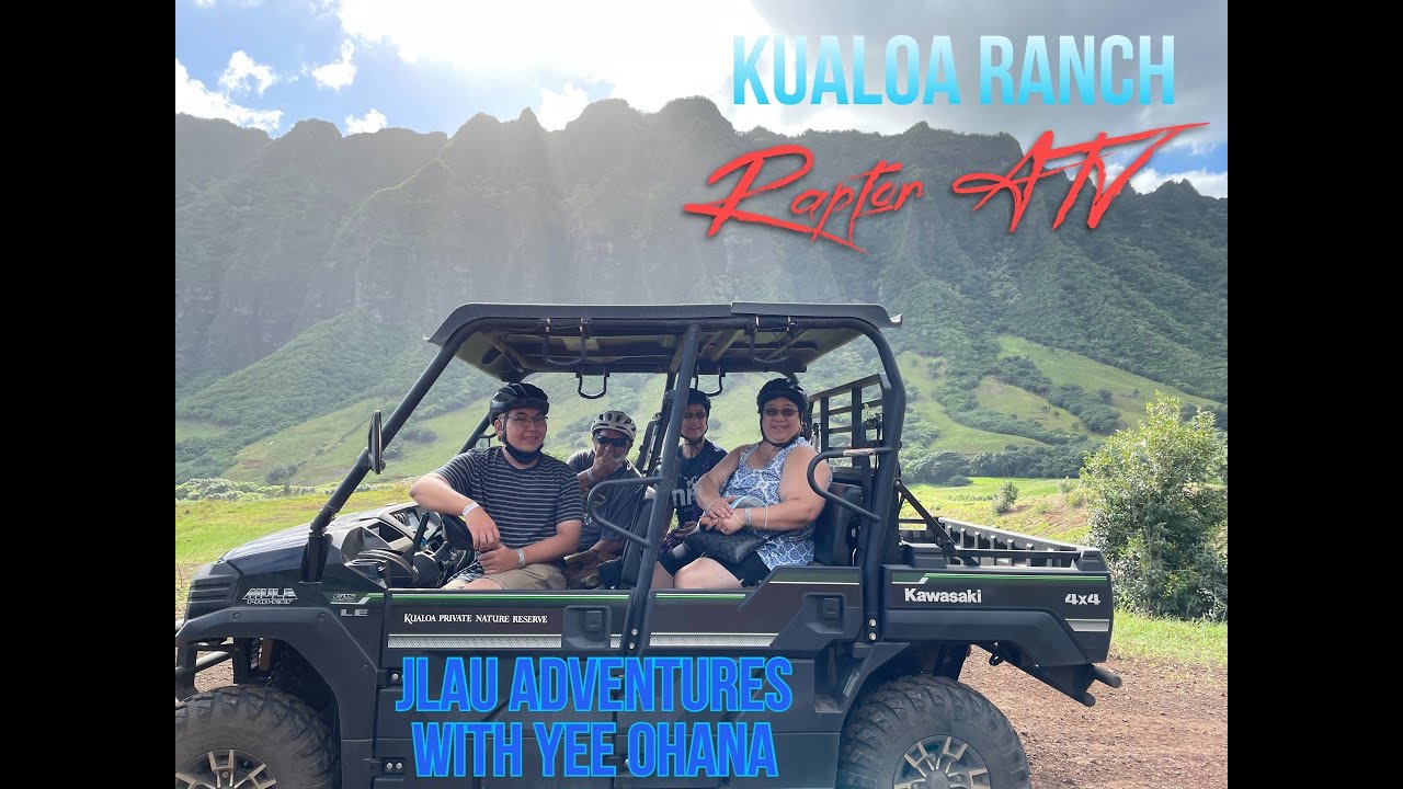 Kuloha Ranch Raptor Kualoa Ranch - Raptor ATV 2021 - YouTube