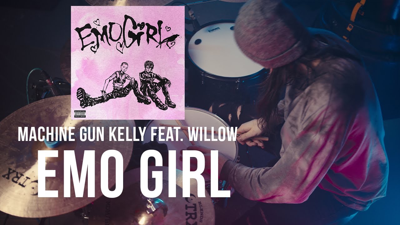 Riccardo Cenci - Machine Gun Kelly - emo girl feat. WILLOW (Drum Cover)