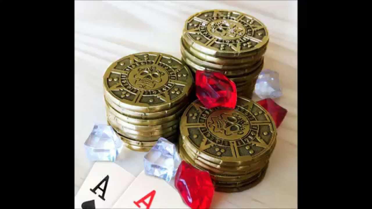 Custom Pirate Gold Poker Set YouTube