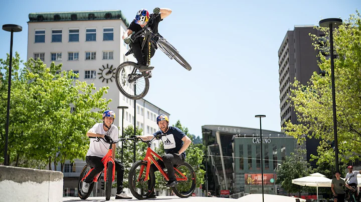 Street riding with Danny Macaskill, Martin Sderstr...