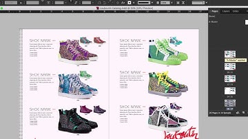 InDesign Demo: Master Pages, Page Numbering, Text Wraps, & Paragraph/Character Styles
