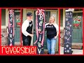 DIY Reversible Holiday Porch Sign Christmas and Winter Welcome Sign