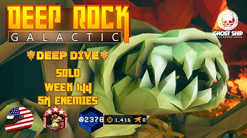Deep Rock Galactic — Solo Engineer Deep Dive 5x Enemies Mod [Week 144] (First Gods) Hollow Bough