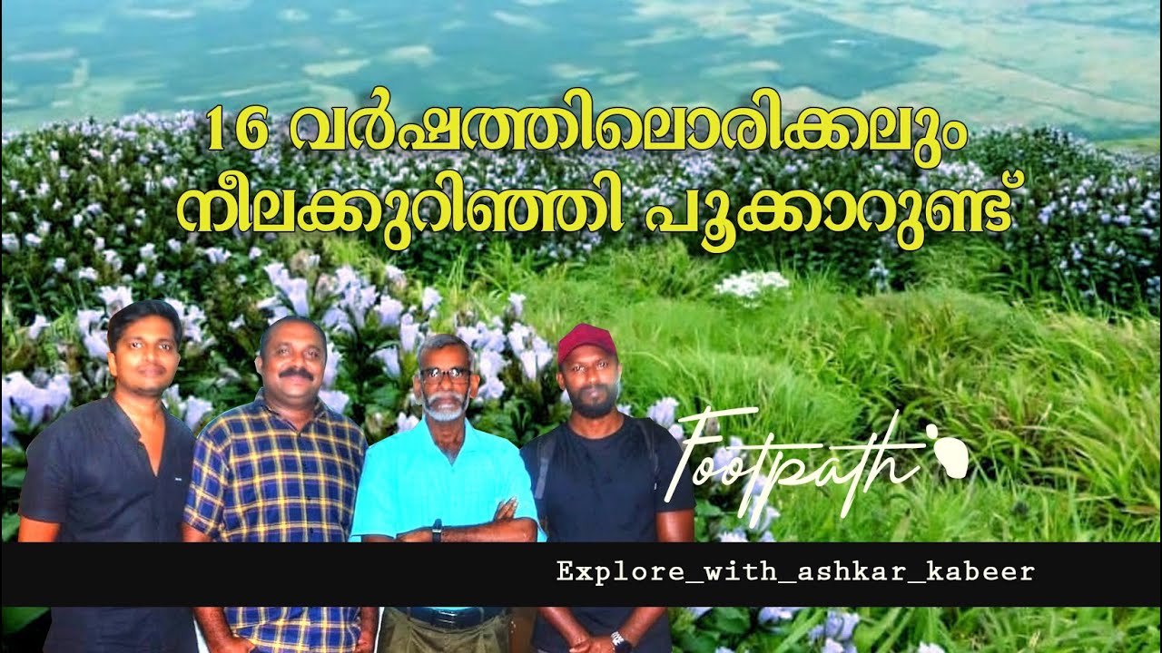 നീലക്കുറിഞ്ഞിക്ക് പിന്നാലെ 23 വർഷം | Idukki | Neelakurinji | Kallippara | FootPath | Ashkar Kabeer