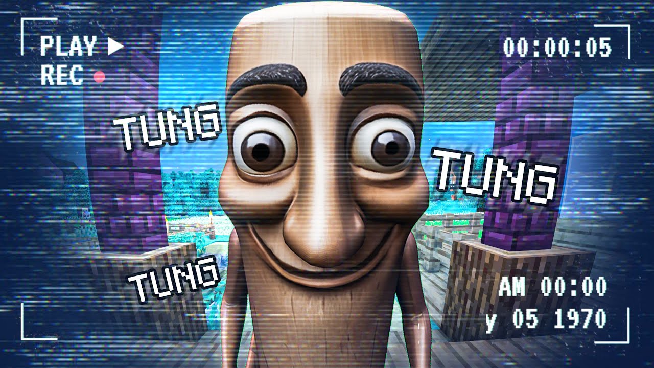 NON APRIRE LA PORTA a TUNG TUNG TUNG SAHUR Su Minecraft!