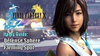 FFX HD Remaster: Items Guide - Defense Sphere Farming Spot - Tanket - Species Conquest Final Fantasy X Hd Sidequests Defense Sphere