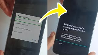 All Oppo Talkback Accessibility Service Has Hidden The Screen Fix Without FORMAT EASY Trick Profile