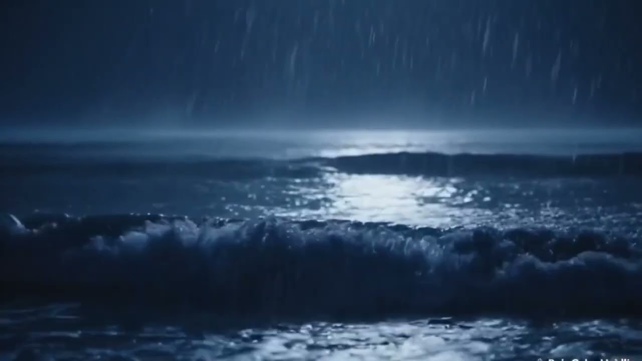 Ocean Rain Sleep #soundhealingrain #healingsoundsforsleep #calming rain sounds