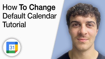 How to Change Default Calendar Google Calendar Tutorial [2025 Full Guide]