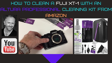 How to clean a Fuji XT-1 Sensor with Altura Professional Cleaning kit