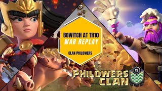 Como Atacar Con Lanzarrocas Y Brujas En Th10 Bowitch Facil