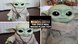 The Child Real Moves Plush by Mattel Star Wars The Mandalorian Baby Yoda New 