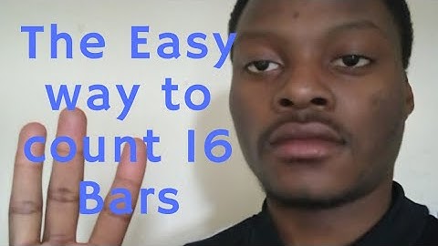 How to count 16 Bars in grime