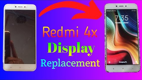 Redmi 4x Display Replacement | how to change Redmi 4x display | screen combo change #displaychange