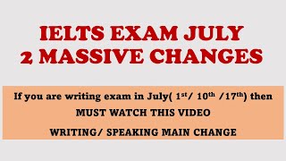 IELTS EXAM NEW CHANGES FOR 2021: MAJOR CHANGES IN WRITING/ SPEAKING MODULE EXPLAINED|| MUST WATCH