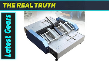 HEQIM Automatic Binding Machine: The Ultimate A3 Electric Stapler & Creaser!