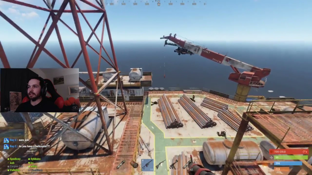 Otv Rust Server the OTV rust server helicopter incident... - YouTube