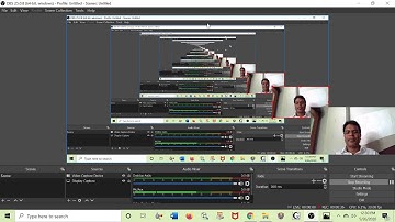 Screen+Face Recording Edited with OpenShot Dr Lone B G