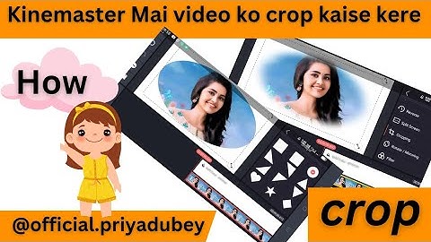 How to Crop a video in Kinemaster Beginner Tutorial 2023#kinemasterediting #videoediting #editing