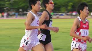 【頑張れ中大】平成国際大記録会 5000m9組(最終組) 関口・大森・二井 2018.4.29