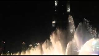 Burj khalifa water dance