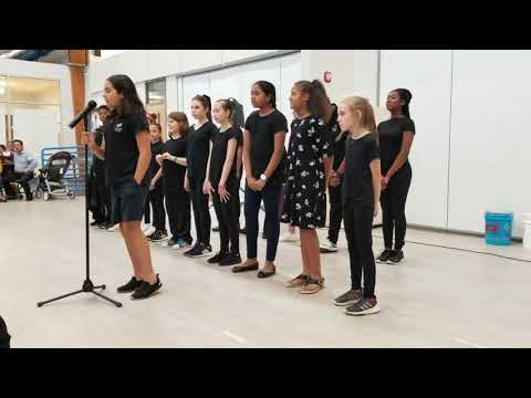 Fulton Academy of Science and Technology Music Club sings 'Three Little Birds' by Bob Marley