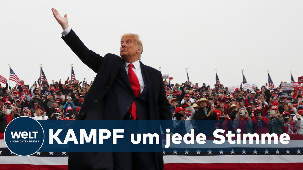 US-WAHL 2020: Trumps und Bidens verbissener Kampf um Pennsylvania