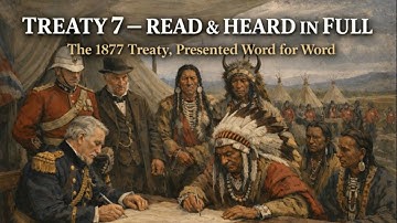 TREATY 7 — Full Text Scroll & Narration for All Canadians (4K)