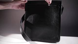 Кожаная сумка через плечо BRIALDI Dallas (Даллас) black