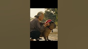 Bão đến nhanh , bà và capybara đi giúp mọi người #bavacapybara #capybara