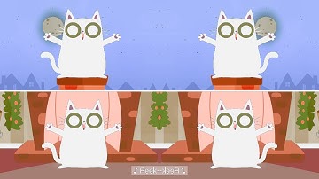 Peekaboo Cat Caught Playing Hide & Seek! | Sponsored By: Preview 2 Effects