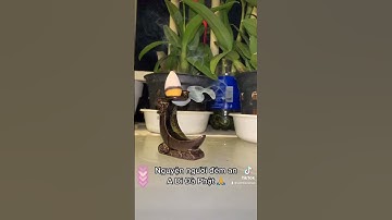 Thác khói trầm hương ngược #tiktok #video #thưgiãn #thiền #trầmhương #beontrip