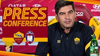 🎙️ CONFERENZA STAMPA | Fonseca alla vigilia di Roma-Crotone