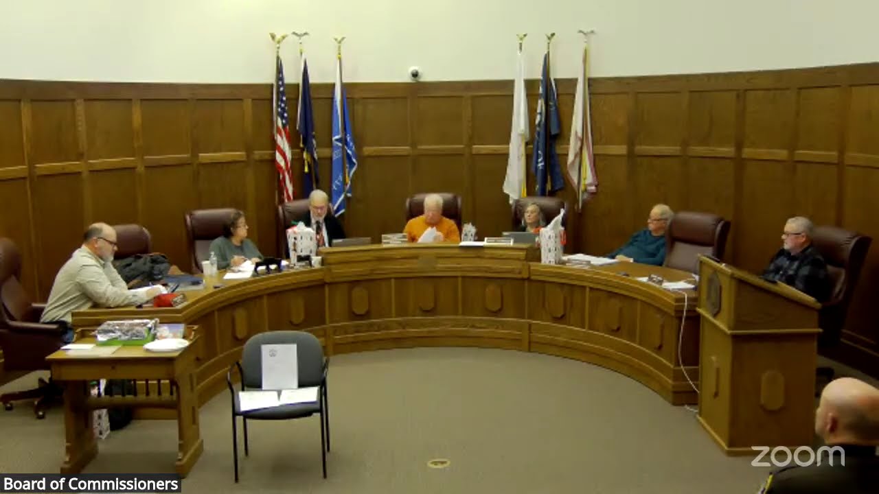 Gratiot County Board of Commissioners Meeting 12/16/25