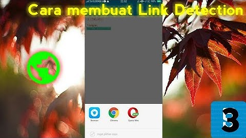 Cara Membuat Link Detection - Sketchware Tutorial #3