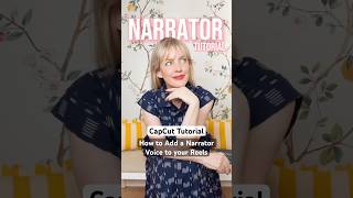 How to create a narrator voice-over using CapCut #instagramtutorial #capcutedit #instagramreels