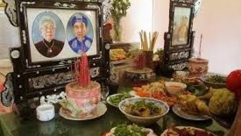 CÚNG CƠM GIA TIÊN.