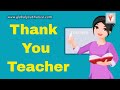 Thank You Teacher  GYV