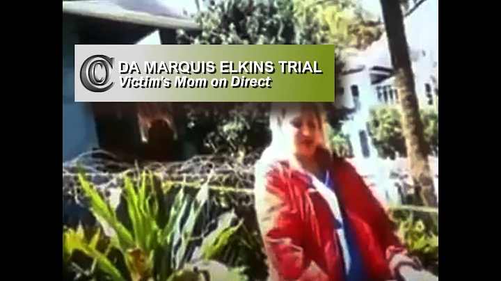 DA MARQUIS ELKINS TRIAL -     Victims' Mom on Direct (2013)