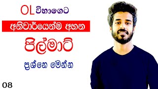  most important part of the OL Exam | විශේෂයි සාමාන්‍ය පෙළ ගණිතය | calculations | Ganitha papers