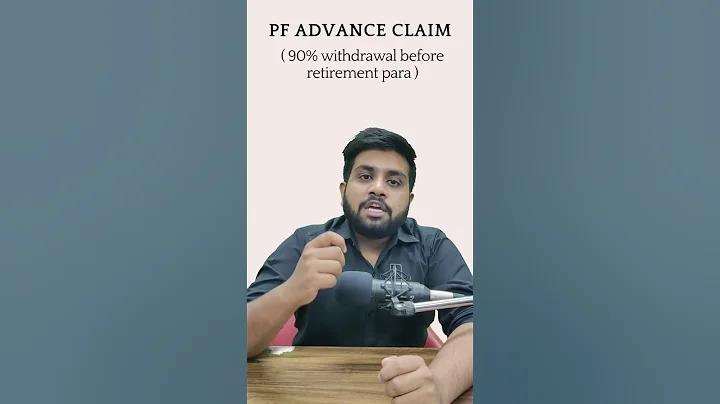 90% withdrawal before retirement in PF advance claim form 31 #retirement #retirementbenefits #pf ✅