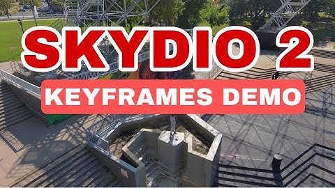 Skydio 2 Keyframes exhibition.