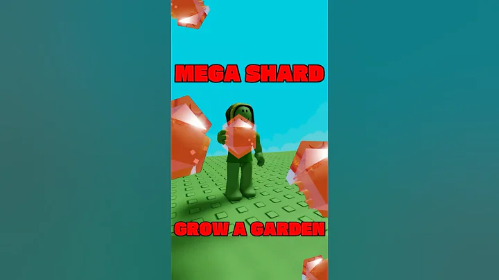MEGA SHARD?? GROW A GARDEN#growagarden #fyp #roblox #update #foryou